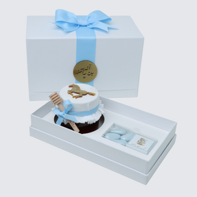 ACRYLIC NAME PERSONALIZED HONEY JAR & CHOCOLATE HARD BOX