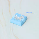 Baby carousel acrylic decorated premium chocolate