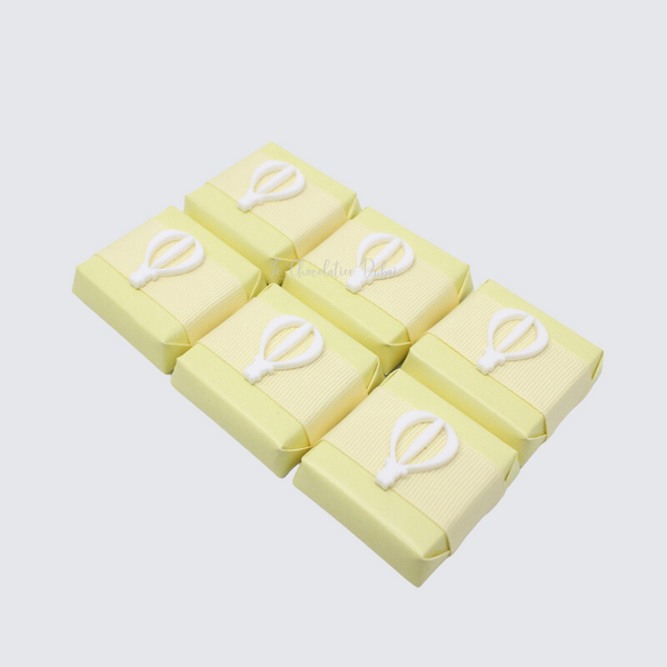 Acrylic Air Balloon decorated premium chocolate