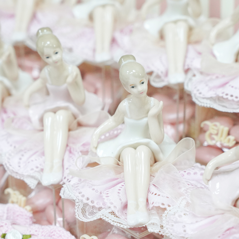 Ballerina baby girl chocolate stand arrangement