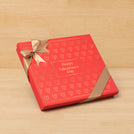 Happy Valentine's Day outline heart designed 42P premium chocolate gift box