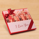 Cupid's village I love you designed 42P premium chocolate gift box