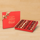 The secret ingredient love designed 42P premium chocolate gift box