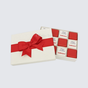 Corporate branded chocolate box