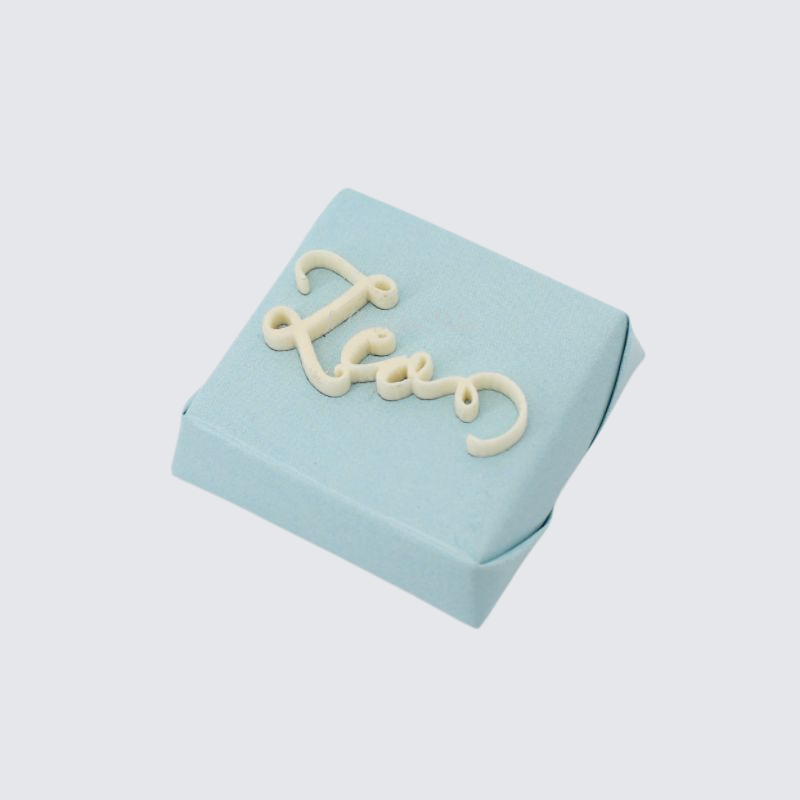 Baby boy acrylic name personalized chocolate