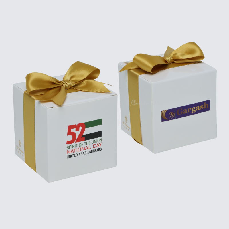 Corporate branded national day designed chocolate soft box