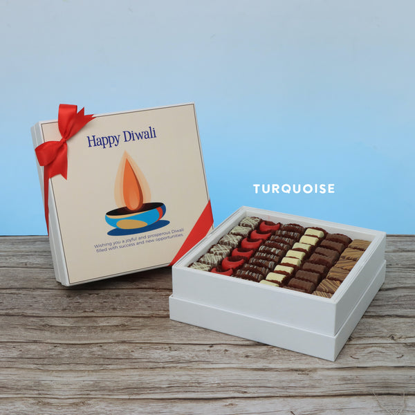 Happy diwali candle designed premium unwrapped hard box