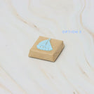 Baby boy nautical boat acrylic decorated premium chocolate