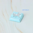 Baby carousel acrylic decorated premium chocolate