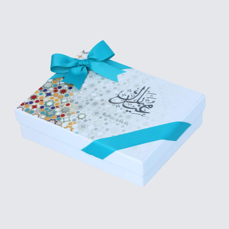 Eid designed chocolate 12-piece hard box