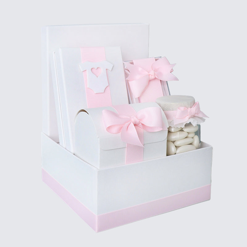 Baby girl chocolate & sweets medium hamper