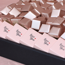 I love you decorated premium chocolate & sweets leather tray