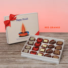 Happy diwali candle designed premium chocolate 20P hard box