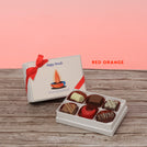 Set of 8 Happy Diwali Candle designed premium chocolate 6P hard box
