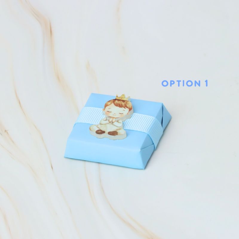 Baby prince acrylic decorated premium chocolate