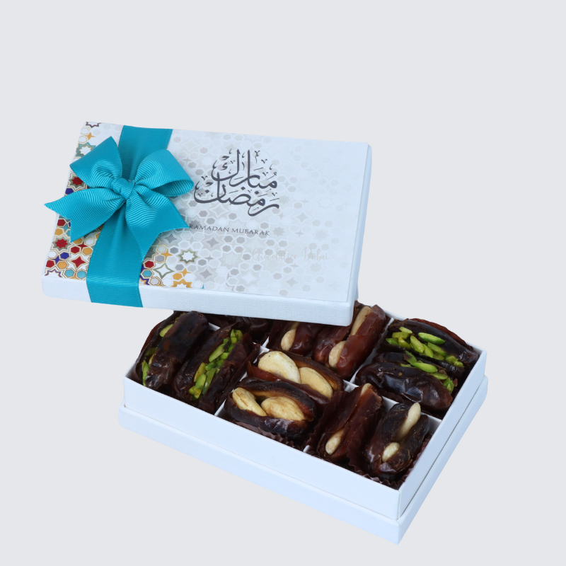 RAMADAN DESIGNED PREMIUM NUT STUFFED DATES HARD BOX