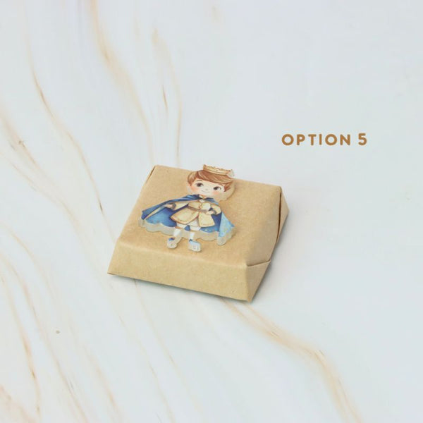 Baby boy prince acrylic decorated premium chocolate