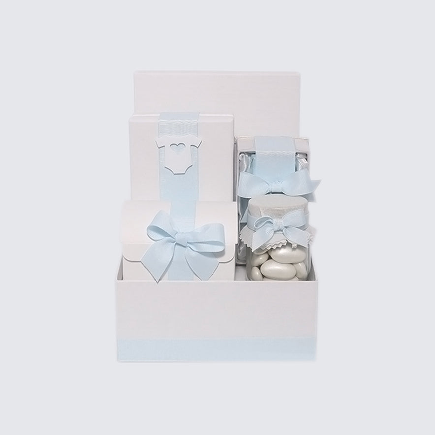 Baby boy chocolate & sweet medium hamper