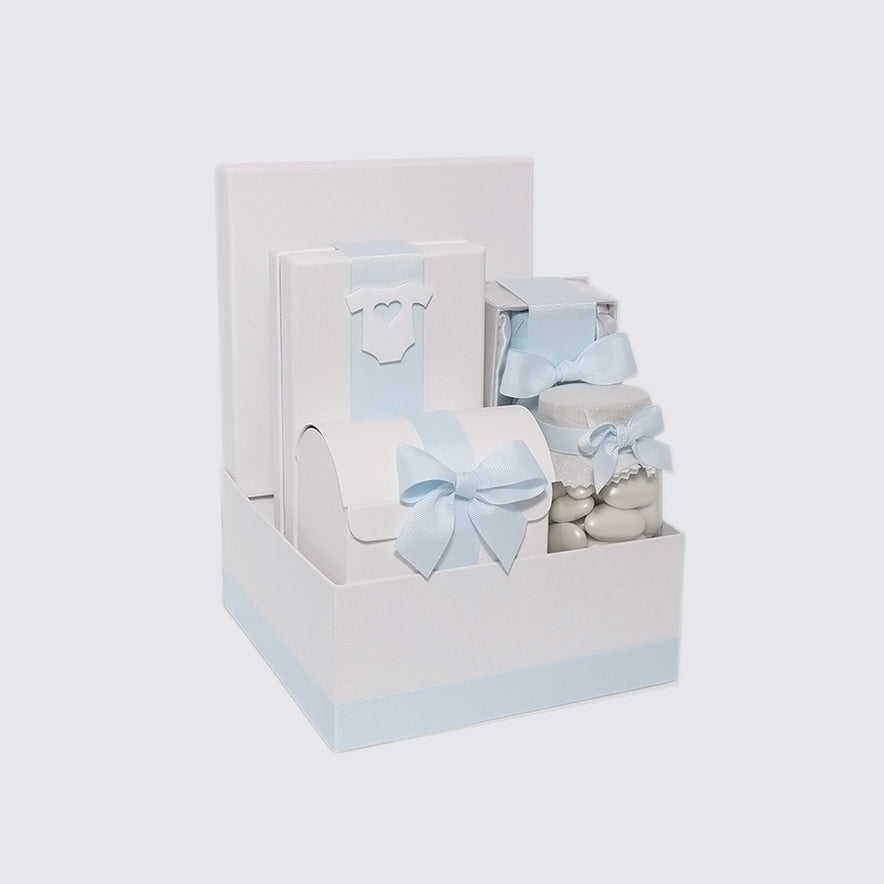 Baby boy chocolate & sweet medium hamper