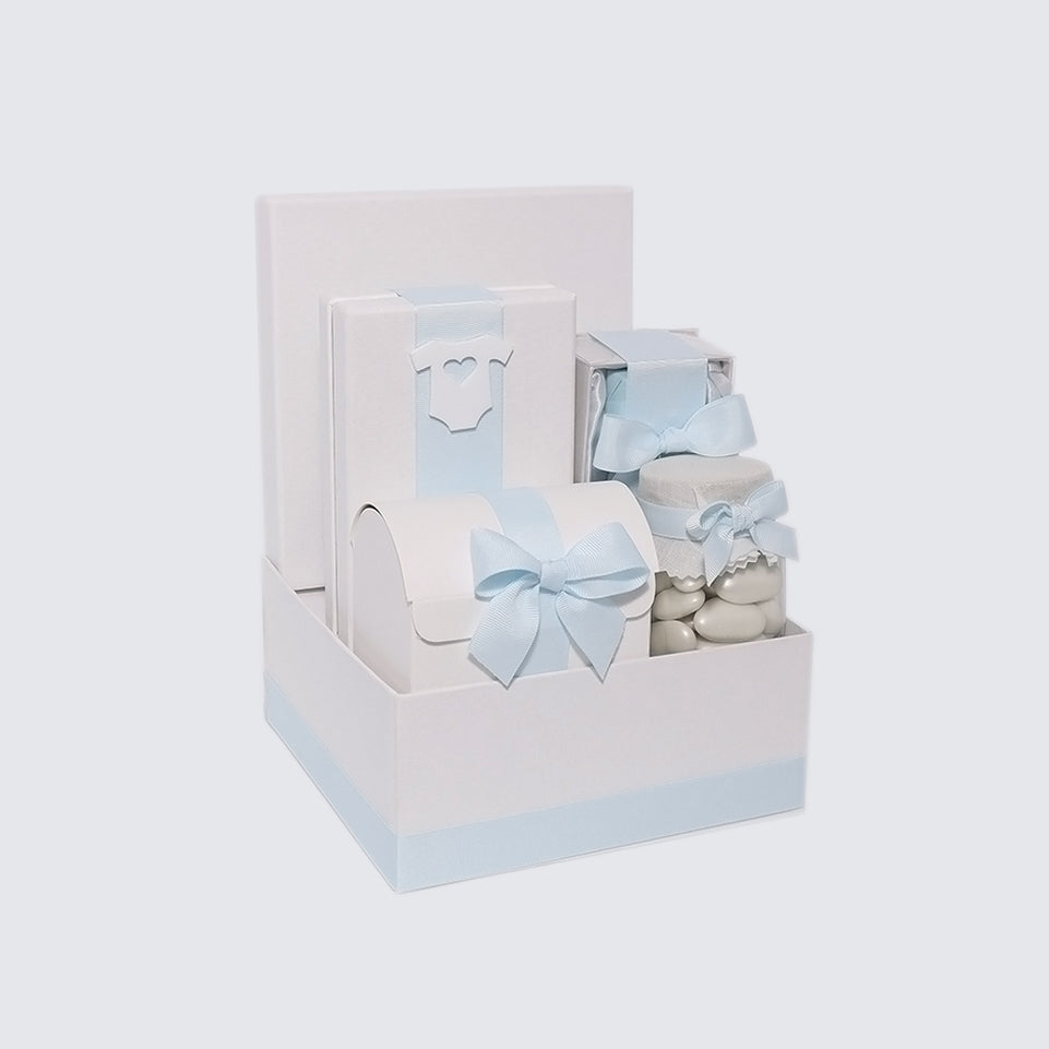 Baby boy chocolate & sweet medium hamper