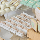 Baby decorated & personalized chocolate arrangement tray stand