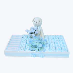 Nautical theme decorated chocolate me...