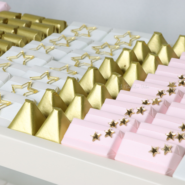 Baby girl "little princess" theme decorated chocolate 2 layer tray