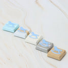 Baby boy rocking horse acrylic decorated premium chocolate