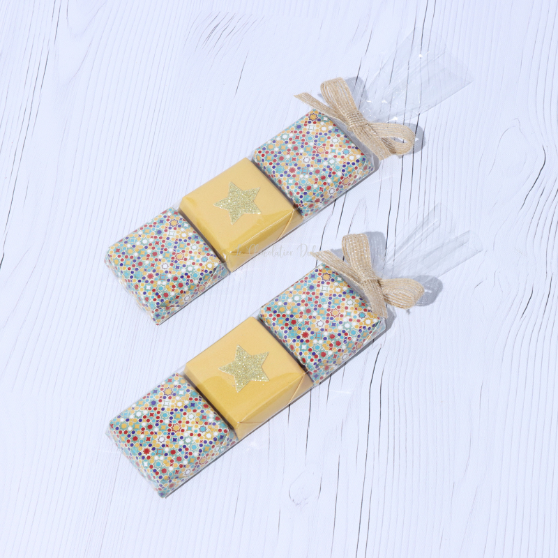 Ramadan eid designed 3-piece chocolate giveaway