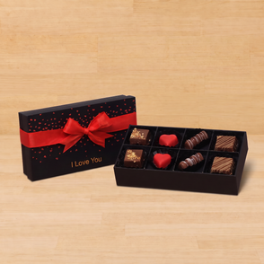 I Love You tiny hearts designed 8P pr...