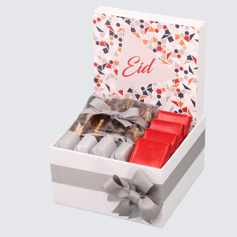 EID DESIGNED CHOCOLATE & DATES SMALL HAMPER