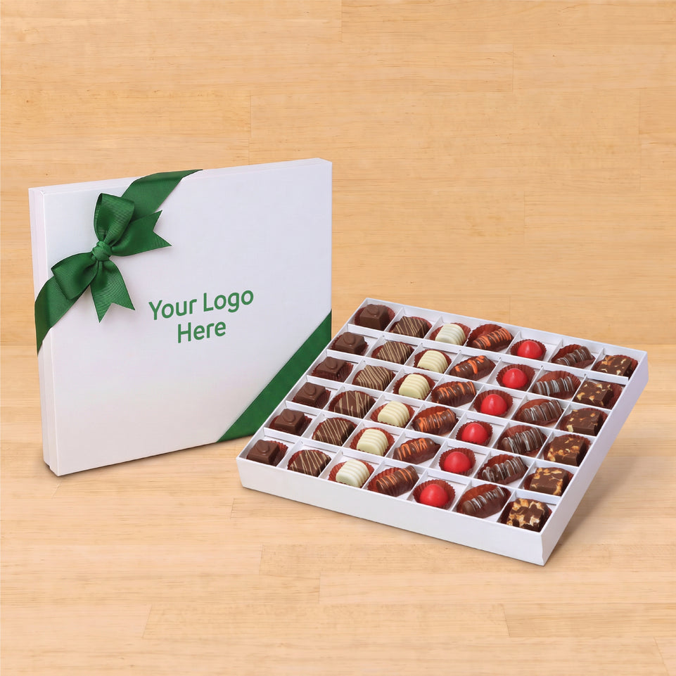 Corporate customized premium chocolate 42P hard box