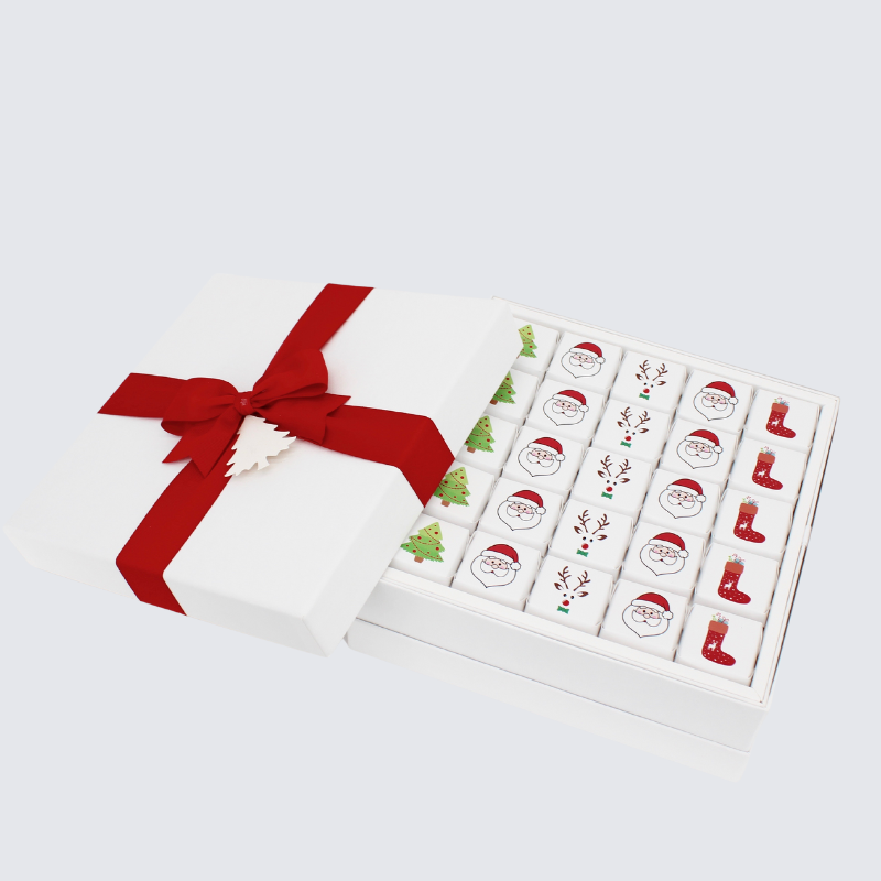 CHRISTMAS DESIGNED CHOCOLATE HARD BOX