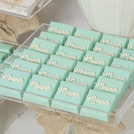 Baby decorated & personalized chocolate arrangement tray stand