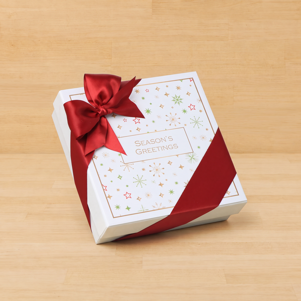 Premium Season's greetings Stars designed premium chocolate 9P hard box