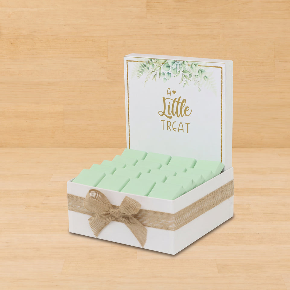 "A little treat" rustic designed chocolate small hamper