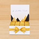"A little treat" modern geometric designed premium chocolate medium hamper