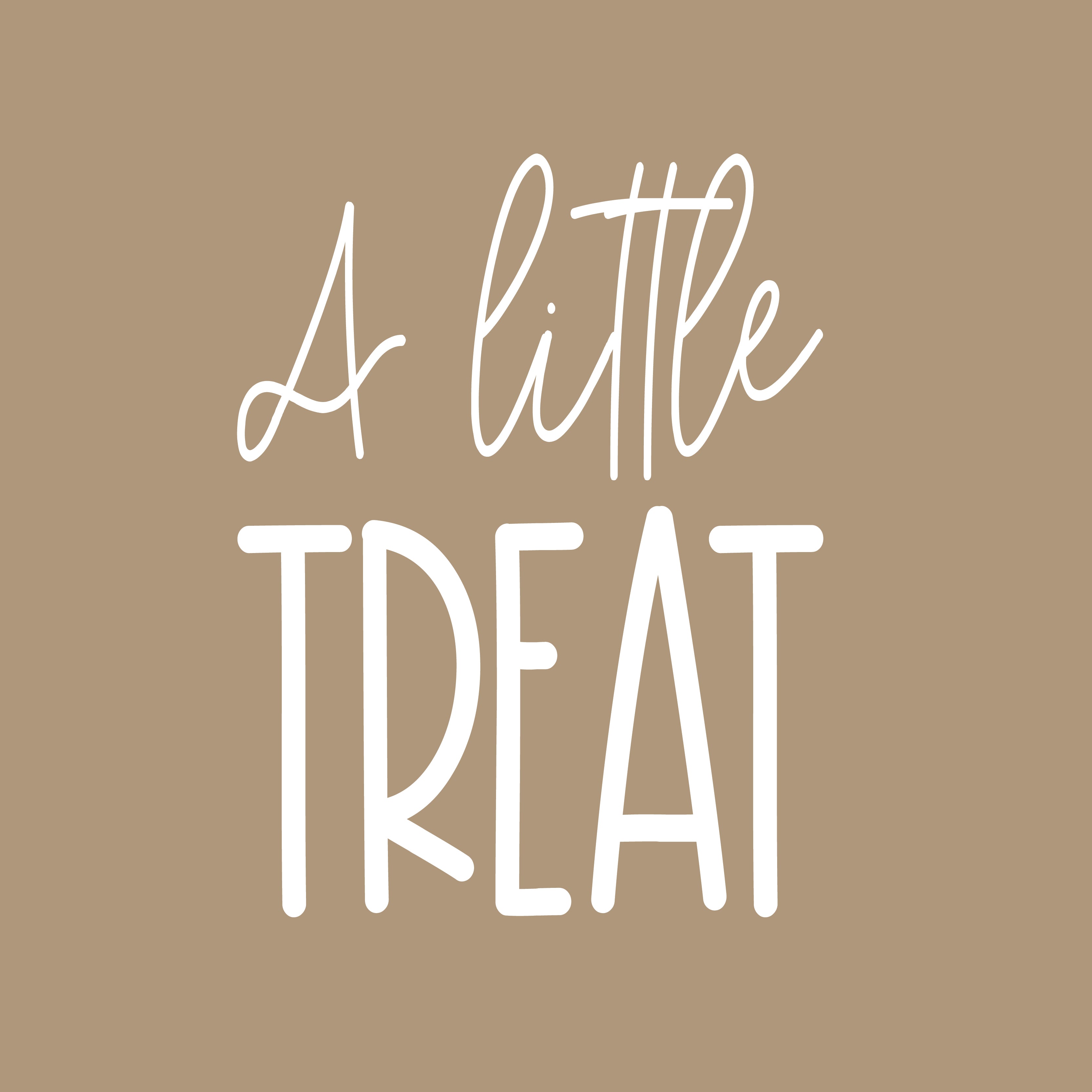 A little treat solid background greeting card
