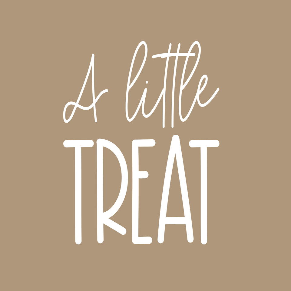 A little treat solid background greeting card