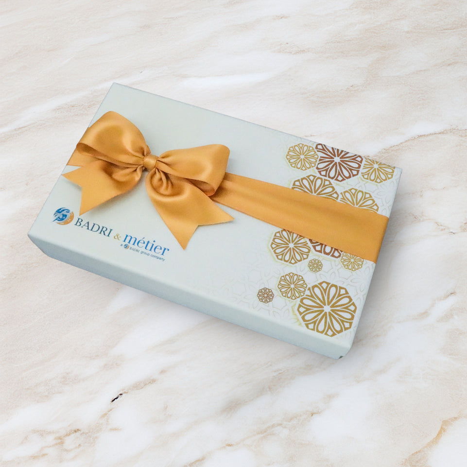 Corporate chocolate printed 15-piece hard box