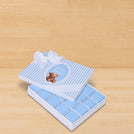 Baby boy " welcome baby " teddy designed 20-piece chocolate hard box