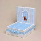 Baby boy "welcome baby" teddy designed chocolate large hamper