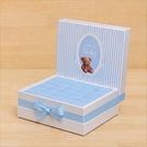 Baby boy "welcome baby" teddy designed chocolate large hamper