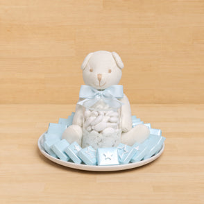 Baby boy acrylic star decorated choco...