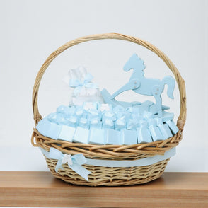Luxury baby boy rocking horse decorat...