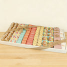 Baby sunshine theme customized chocolate leather tray