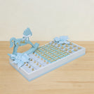 Baby boy personalized premium chocolate medium leather tray
