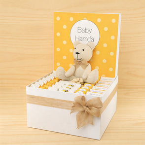 Baby personalized bee theme chocolate...