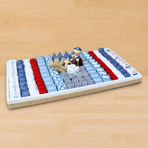 Baby boy nautical theme decorated cho...