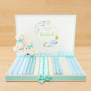 Baby boy personalized premium chocola...